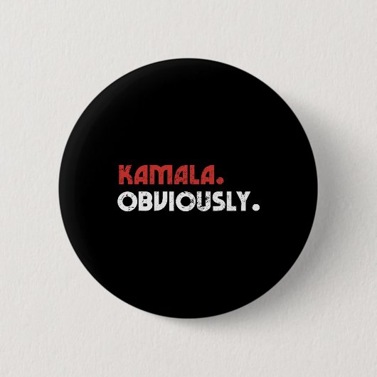 Een stem voor President Kamala Harris in 2024 Ronde Button 5,7 Cm (Voorkant)
