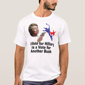 Een stemming voor Hillary is een stemming voor een T-shirt