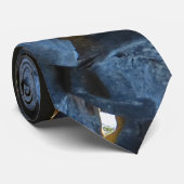 Een stenen muur gebouwd in Kroatische stijl Stropdas (Opgerold)