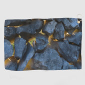 Een stenen muur in Kroatische stijl Golfhanddoek (Horizontaal)