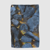 Een stenen muur in Kroatische stijl Golfhanddoek (Voorkant)