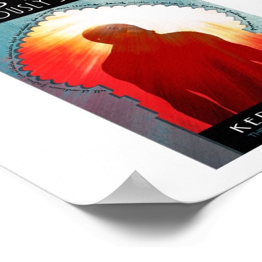 Een ster die vreemd zingen poster (Hoek)