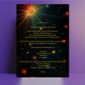 Een Ster Geleidde ´ Terugkeer naar Vrede ´ Meditat Briefkaart