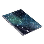 Een ster gevulde nacht notitieboek (Rechterzijde)