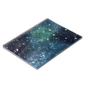 Een ster gevulde nacht notitieboek (Linkerzijde)