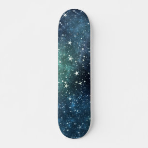 Een ster gevulde nacht persoonlijk skateboard