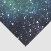 Een ster gevulde nacht tissuepapier (Detail)