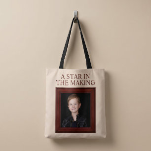 EEN STER IN DE DOOP Een gepersonaliseerde kinderfo Tote Bag