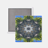 Een ster in de vijver.... magneet (Voorkant / Achterkant)