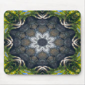 Een ster in de vijver..... muismat (Voorkant)