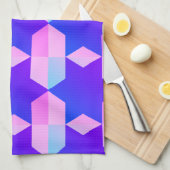 Een ster in het Making Theedoek (Quarter Fold)