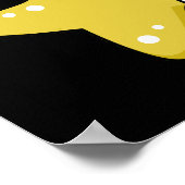 Een ster is een bot film, titel woordje donker BG Poster (Hoek)