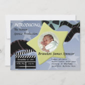 Een ster is geboren / Blauw Aankondiging (Voorkant)