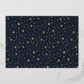 Een ster is geboren Foto Aankondiging Kaart (Achterkant)