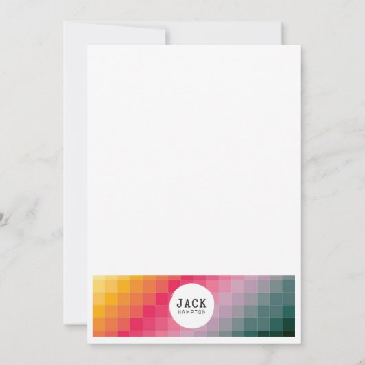 Een ster is geboren kaart (Achterkant)