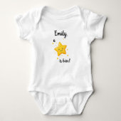 Een ster is geboren, uniseks romper (Voorkant)