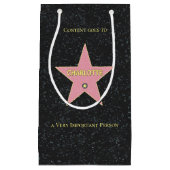 Een ster met Jouw naam erop! Cadeautasje (Voorkant)