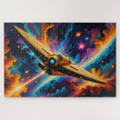 Een ster om haar bij te sturen legpuzzel (Horizontaal)