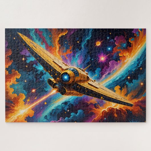 Een ster om haar bij te sturen legpuzzel (Horizontaal)