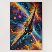 Een ster om haar bij te sturen legpuzzel (Verticaal)