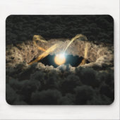 Een ster omgeven door een protoplanetaire schijf muismat (Voorkant)