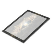 Een ster omgeven door een protoplanetaire schijf notitieblok (Schuin)