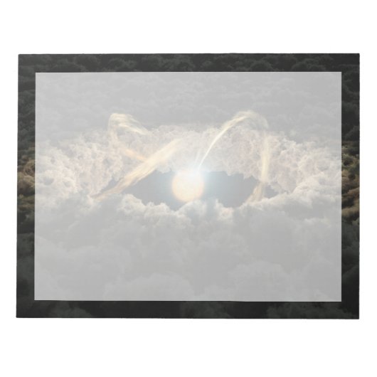 Een ster omgeven door een protoplanetaire schijf notitieblok (Voorkant)