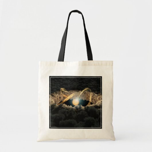 Een ster omgeven door een protoplanetaire schijf tote bag (Voorkant)