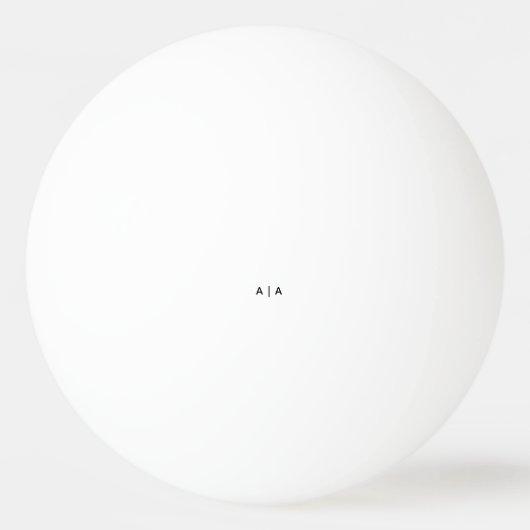 Eén ster pingpongbal, wit pingpongbal (Voorkant)