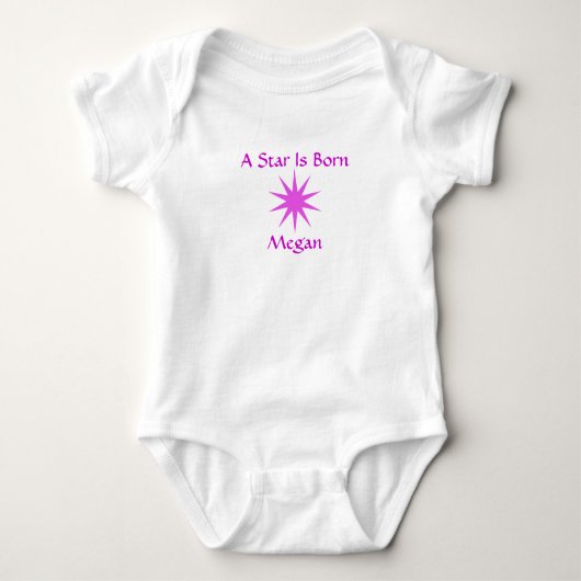Een ster wordt geboren, Megan Baby Creeper Romper (Voorkant)