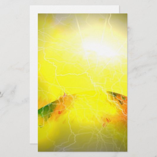 Een ster wordt geboren - Wetenschapsfilm digitale  Briefpapier (Voorkant / Achterkant)