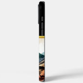 Een sterke krijgsgeest verbonden met natuur Case-Mate iPhone case (Achterkant / Links)