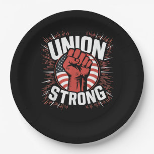 Een sterke vakbond voor professionele werknemers - papieren bordje