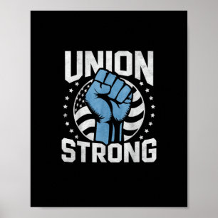 Een sterke vakbond voor professionele werknemers - poster