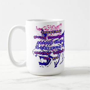 Een sterke vrouw weet wanneer ze moet stoppen met koffiemok