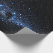 Een sterrencluster cadeaupapier (Hoek)