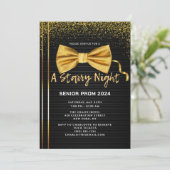 Een STERRENNACHT Party Uitnodiging (Staand voorkant)