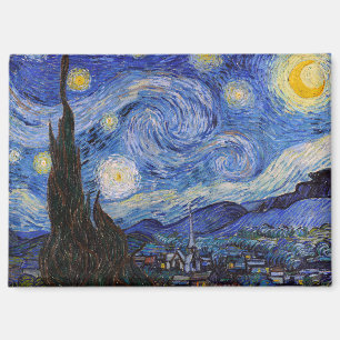 Een sterrennacht: Saint Remy door Vincent Van Gogh Magneet