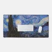 Een Sterrennacht: Saint Remy van Vincent van Gogh Bureaumat (Keyboard & Muis)