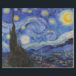 Een Sterrennacht: Saint Remy van Vincent van Gogh Cadeaupapier<br><div class="desc">Het jaar is 1889. Vincent van Gogh is een patiënt in het Saint-Paul-de-Mausole asiel in Saint-Rémy-de-Provence, Frankrijk. Hij lijdt aan een psychische aandoening en zijn artsen hebben hem geadviseerd om binnen te blijven en niet te schilderen. Maar Van Gogh kan de drang tot creëer niet weerstaan en brengt zijn dagen...</div>