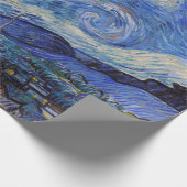 Een Sterrennacht: Saint Remy van Vincent van Gogh Cadeaupapier (Hoek)