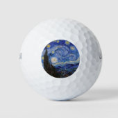 Een Sterrennacht: Saint Remy van Vincent van Gogh Golfballen (Voorkant)