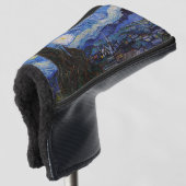 Een Sterrennacht: Saint Remy van Vincent van Gogh Golfheadcover (3/4 voorkant)