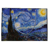 Een Sterrennacht: Saint Remy van Vincent van Gogh Groot Cadeauzakje (Achterkant)