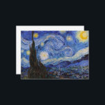 Een Sterrennacht: Saint Remy van Vincent van Gogh Kaart<br><div class="desc">Het jaar is 1889. Vincent van Gogh is een patiënt in het Saint-Paul-de-Mausole asiel in Saint-Rémy-de-Provence, Frankrijk. Hij lijdt aan een psychische aandoening en zijn artsen hebben hem geadviseerd om binnen te blijven en niet te schilderen. Maar Van Gogh kan de drang tot creëer niet weerstaan en brengt zijn dagen...</div>