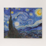 Een Sterrennacht: Saint Remy van Vincent van Gogh Legpuzzel<br><div class="desc">Het jaar is 1889. Vincent van Gogh is een patiënt in het Saint-Paul-de-Mausole asiel in Saint-Rémy-de-Provence, Frankrijk. Hij lijdt aan een psychische aandoening en zijn artsen hebben hem geadviseerd om binnen te blijven en niet te schilderen. Maar Van Gogh kan de drang tot creëer niet weerstaan en brengt zijn dagen...</div>