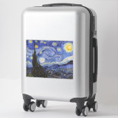 Een Sterrennacht: Saint Remy van Vincent van Gogh Sticker (Koffer)