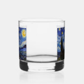 Een Sterrennacht: Saint Remy van Vincent van Gogh Whisky Glas (Rechts)