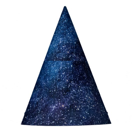 Een sterrenstelsel in de nacht feesthoedjes (Voorkant)