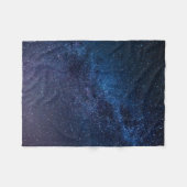 Een sterrenstelsel in de nacht fleece deken (Voorkant (Horizontaal))